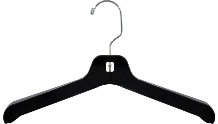 Black Fur Coat Hanger (16 1/2 X 1 3/8)
