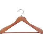 Unfinished Cedar Suit Hanger W/ Suit Bar (18" X 2")