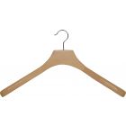 Oversized Natural Wood Top Hanger (18" X 2")
