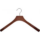 Oversized Walnut Wood Top Hanger (18" X 2")