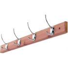 4 Hook Cedar Coat Rack