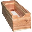 Cedar Sock Box (14 9/16" X 4 5/16" X 4"