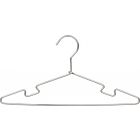 Junior Chrome Metal Top Hanger W/ Notches (14" X 3/16")