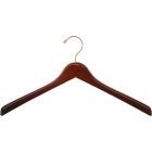 Walnut Wood Top Hanger (17" X 1")