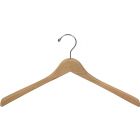 Natural Wood Top Hanger (17" X 1")