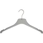 Clear Acrylic Top Hanger w/ Notches (17" X 3/8")