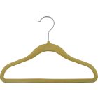 Kids Camel Velvet Suit Hanger (11 5/8" X 3/16")