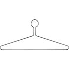 Chrome Metal Anti-Theft Top Hanger (17" X 3/16")