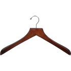 Oversized Walnut Wood Top Hanger (18" X 2")
