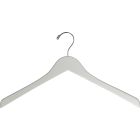 White Wood Top Hanger (17" X 1/2")