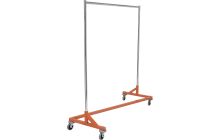 Chrome Metal Nesting Z-Rack (72"H X 63"L)