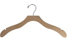 Unfinished Wood Top Hanger W/ Notches (17" X 3/8")