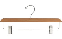 Natural Cedar Bottom Hanger W/ Clips (14" X 7/16")