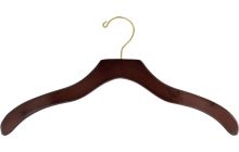 Walnut Wood Top Hanger (17" X 1/2")