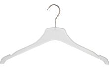 Clear Acrylic Top Hanger w/ Notches (17" X 3/8")