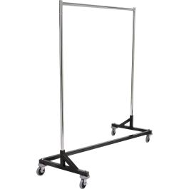 Chrome Metal Nesting Z-Rack, Black (72