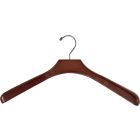 Oversized Walnut Wood Top Hanger (18" X 2")