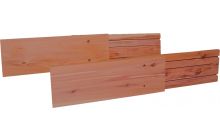 Set of 2 Cedar Drawer Dividers