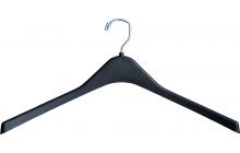 Black Plastic Top Hanger (17" X 1/2")