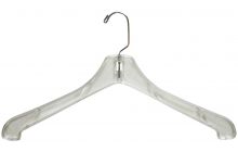 Clear Plastic Top Hanger (17" X 1/2")