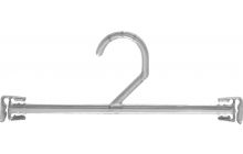 Clear Plastic Bra / Panty Hanger (10" X 7/16")