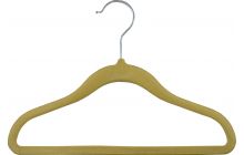 Kids Camel Velvet Suit Hanger (11 5/8" X 3/16")