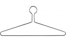 Chrome Metal Anti-Theft Top Hanger (17" X 3/16")