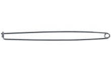 Chrome Metal Diaper Pin (14" X 1/4")