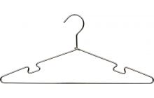 Only Hangers Chrome Metal Hangers 25-Pack, Grey