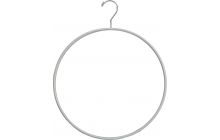 White Vinyl Coated Metal Bikini Hanger (14" X 3/16")