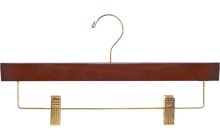 Cherry Alder Bottom Hanger W/ Clips (14" X 3/8")