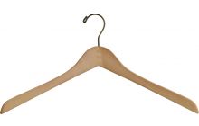 Tung Oil Wood Top Hanger (17" X 1/2")
