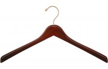 Walnut Wood Top Hanger (17" X 1")