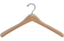 Petite Natural Wood Top Hanger (15" X 1")