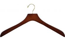 Oversized Walnut Wood Top Hanger (18" X 2")