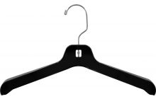 Black Fur Coat Hanger (16 1/2" X 1 3/8")