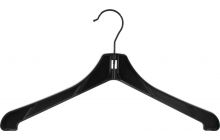 Black Plastic Top Hanger (17" X 1/2")