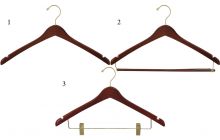 Contour Walnut Brass Hanger Bundle