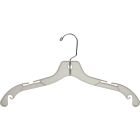 Clear Plastic Top Hanger W/ Notches (17" X 3/8")