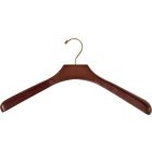 Oversized Walnut Wood Top Hanger (18" X 2")