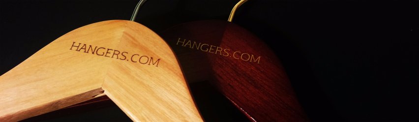 Pants Business Logo Laser Engraved Wooden Hangers Customized Wood Hangers  Bulk Boutique Hangers Laser Engraved Logo Pants Skirts 